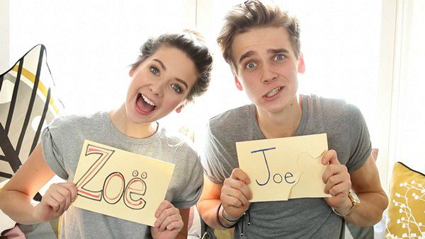 Joe Sugg and Zoe Sugg