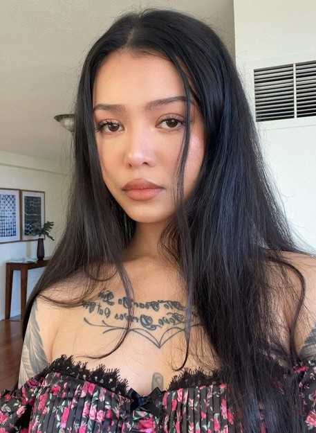 Bella Poarch tattoos on Instagram