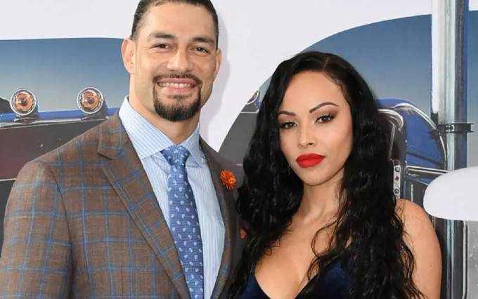 Galina Becker and her husband Roman Reigns